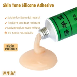 Silicone Doll Glue Flesh Color Silicone Supplies Silicone Toys Can Be Filled Can Bond Cracks Soft After Drying