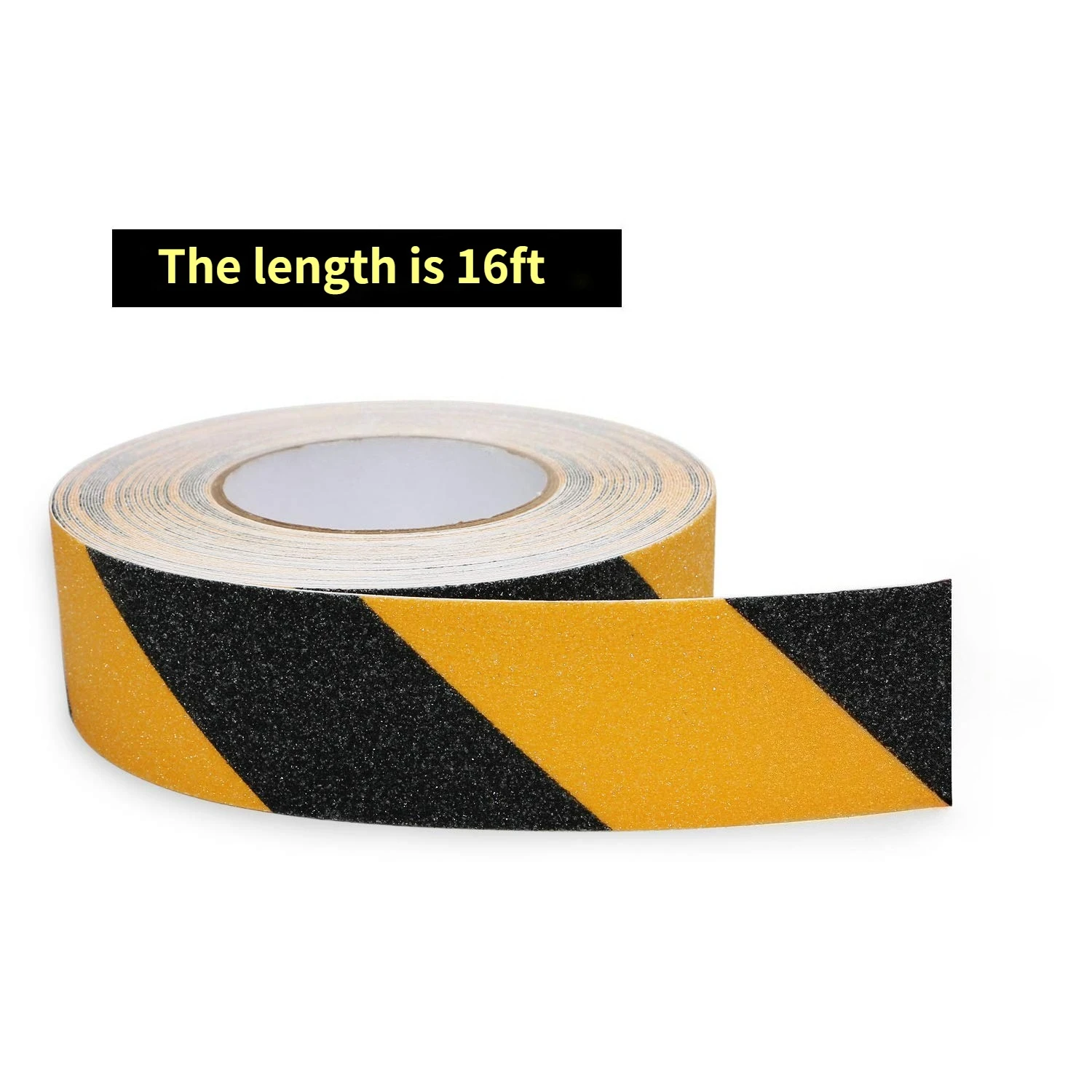 Anti slip safety grip belt, anti slip pedal safety belt, with high adhesion sand yellow and black markings, warning tape