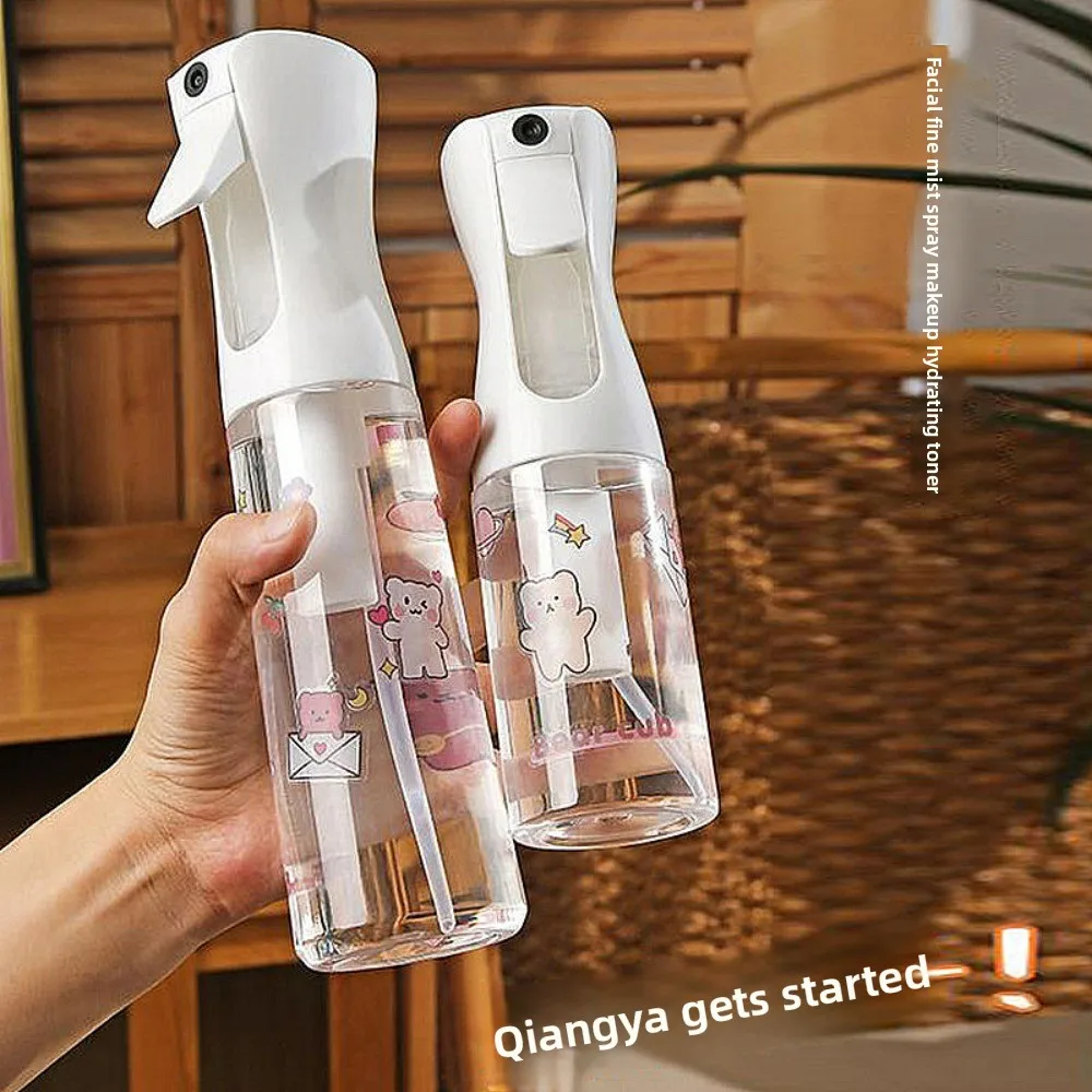 Butelka z rozpylaczem ciśnieniowym do precyzyjnego rozpylania - do stylizacji włosów, makijażu, nawilżania, dozowania płynów i podlewania roślin.