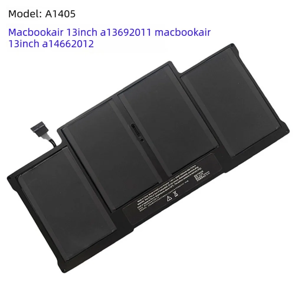 7.3V 6700mAh High Performance  A1405 Laptop Battery For Apple Macbook Air 11 13 Inch A1466 A1370 A1369 A1465