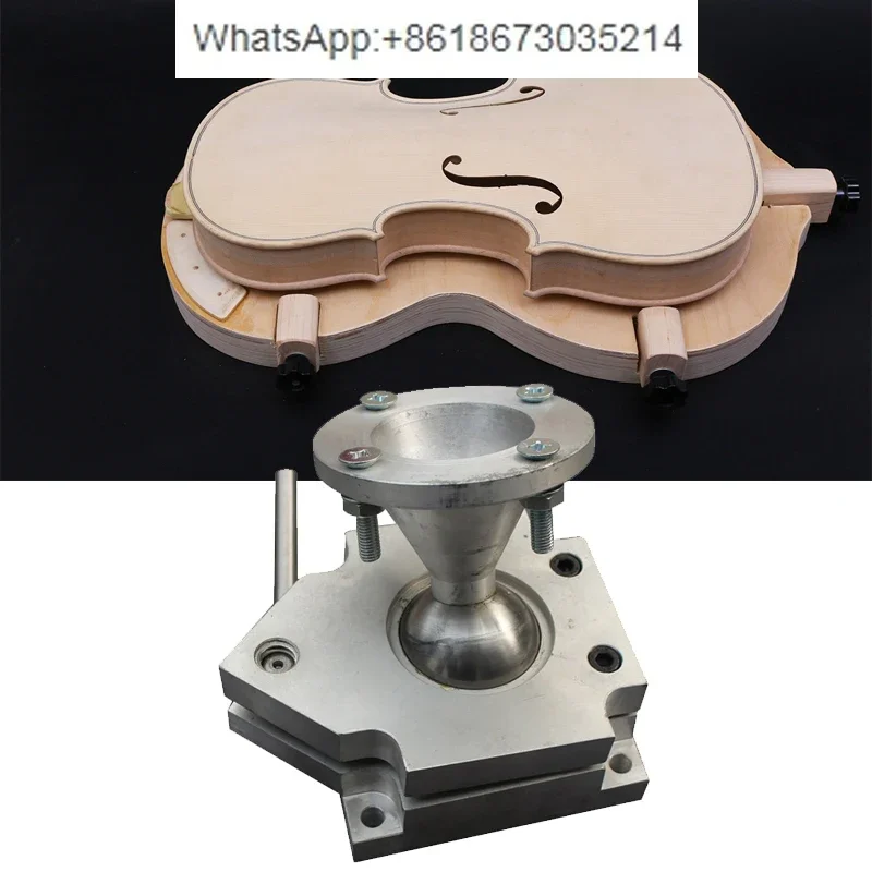 Yinfente violin chassis tray, panel back plate holder, making maintenance tools, solid wood