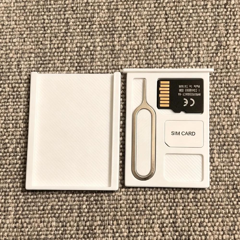 Portable SIM Card Storage Box - Mini Design, Shockproof And Dustproof, Suitable for Storing Mobile SIM Cards And Memory Cards