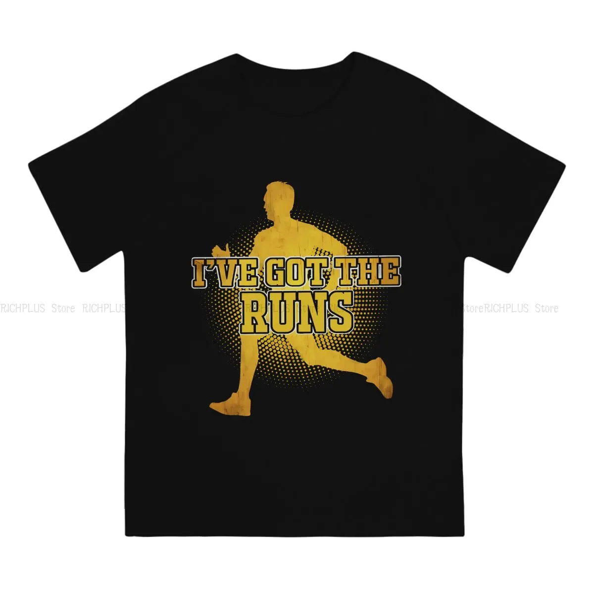 Running Fitness Sports Creative TShirt for Men Novelty Round Neck T Shirt Hip Hop Birthday Gifts Tops