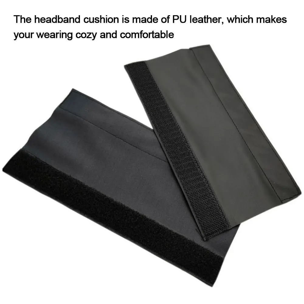 Fascia per cuffie Cuscino per cuffie Cuffie in pelle PU Paraorecchie Custodia morbida universale per cuffie Cuscinetti per cuffie di ricambio per cuffie
