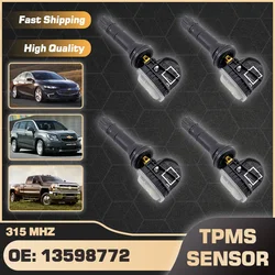 315 MHz TPMS Tire Pressure Monitor Sensor For Chevrolet Malibu Fleet Chevy Orlando Chevy Silverado DRW 2015 2016-2019 13598772