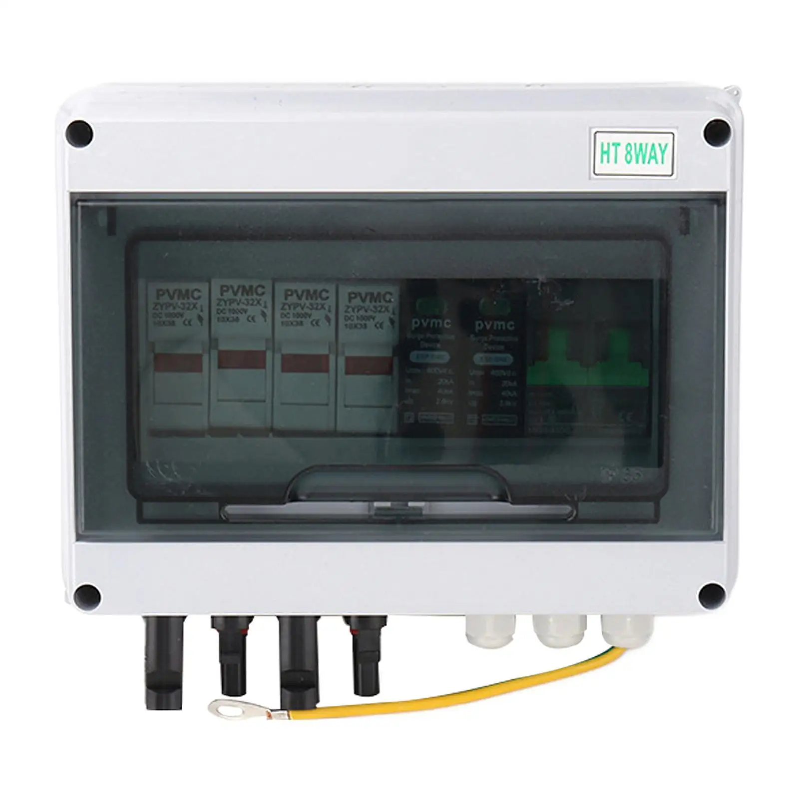 Solar Photovoltaic Combiner Box Dirt-proof 2 Input 1 Output for Car Industry