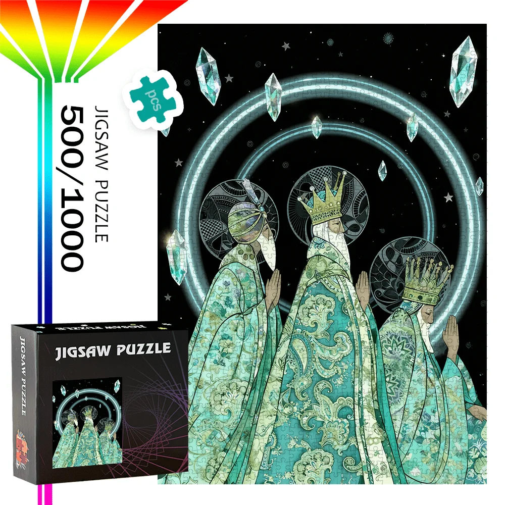 

Puzzle, Star 500pcs/1000pcs High-Quality Puzzle - DIY Puzzle - Designed for Birthdays, Halloween, Christmas, Thanksgiving, Eas