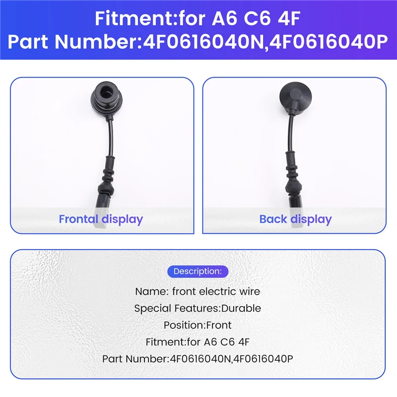 

Пневматическая подвеска, амортизатор, передняя электронная линия, датчик линии, ремонтный комплект 4F0616040N 4F0616040P для A6 C6