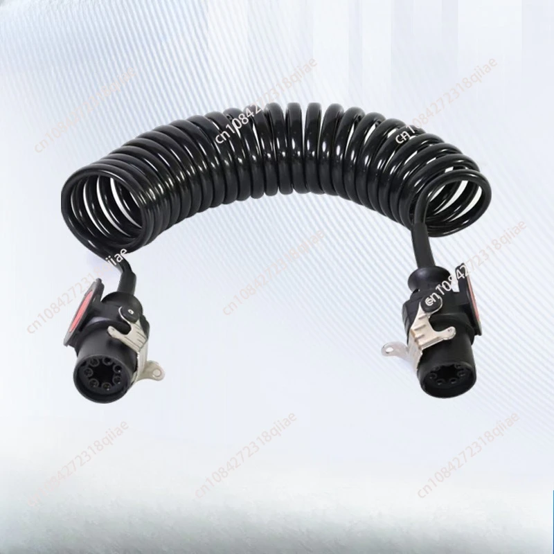

ABS Large Ring 7 PIN Spring Wire Assembly Trailer Specific EBS Brake System Connection Wire For Truck and Trailer