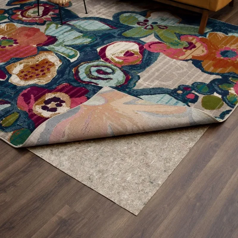 Home  Low Profile Non Slip Rug Pad Felt , Great For High Traffic Areas -Safe For All Floors