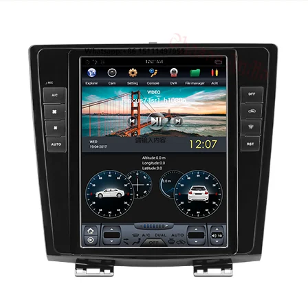 GPS Navigation Radio Audio Stereo Tape Recorder Android 9.0 for Great Wall Haval Hover H6 2015-2018 Car Multimedia Player 4+128G