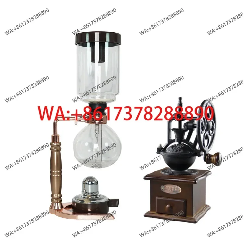 Siphon coffee maker home brewing siphon set glassware coffee machine