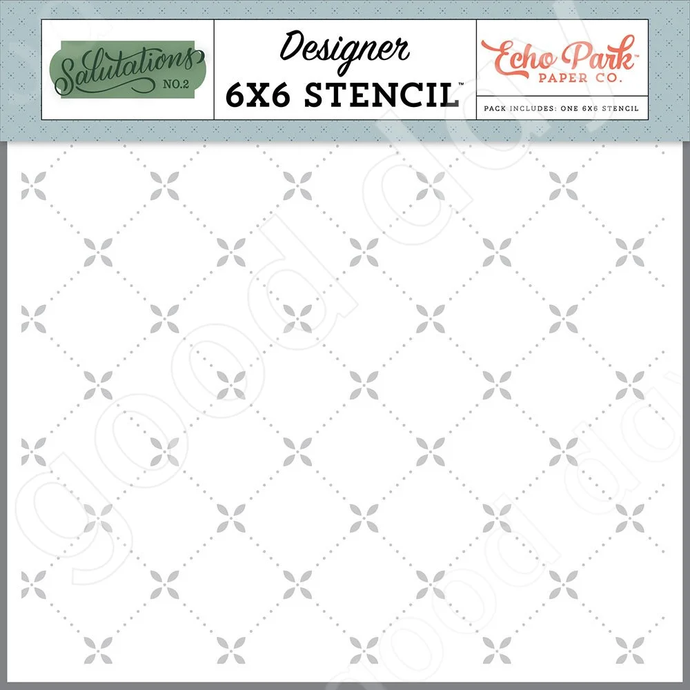 2022 Easter 6 x 6 Stencils - Quilted-Cloudy Sky Metal Cut Scrapbook Diary Decorative Embossed Template Diy Greeting Cards