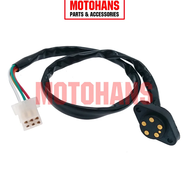 MOTORCYCLE PARTS SPEEDOMETER GEAR SENSOR CABLE 6 FEMALE PLUG FOR HONDA TY150 CG150