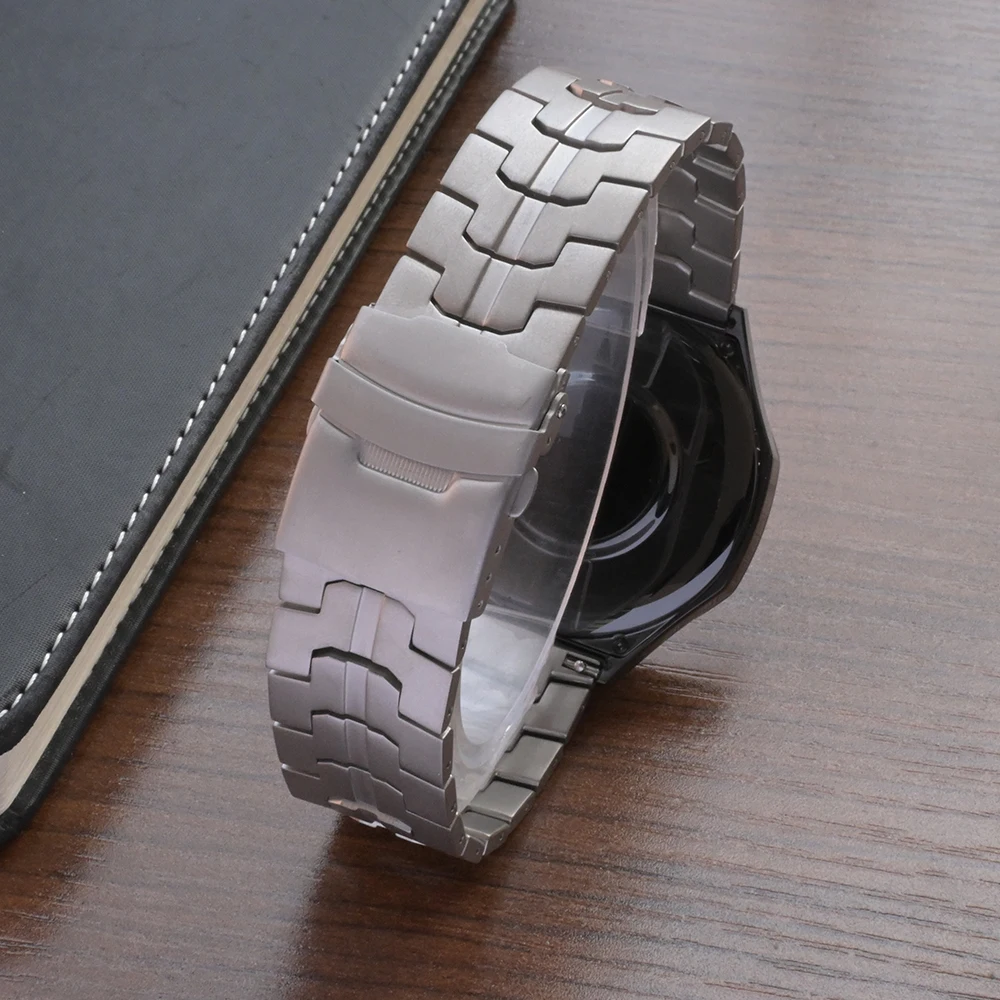 22mm Titanium Band for Huawei Watch GT 5 Pro Oneplus Watch 2 2R Titanium Orange 20mm Strap for Garmin Active 6 Amazfit Active 2