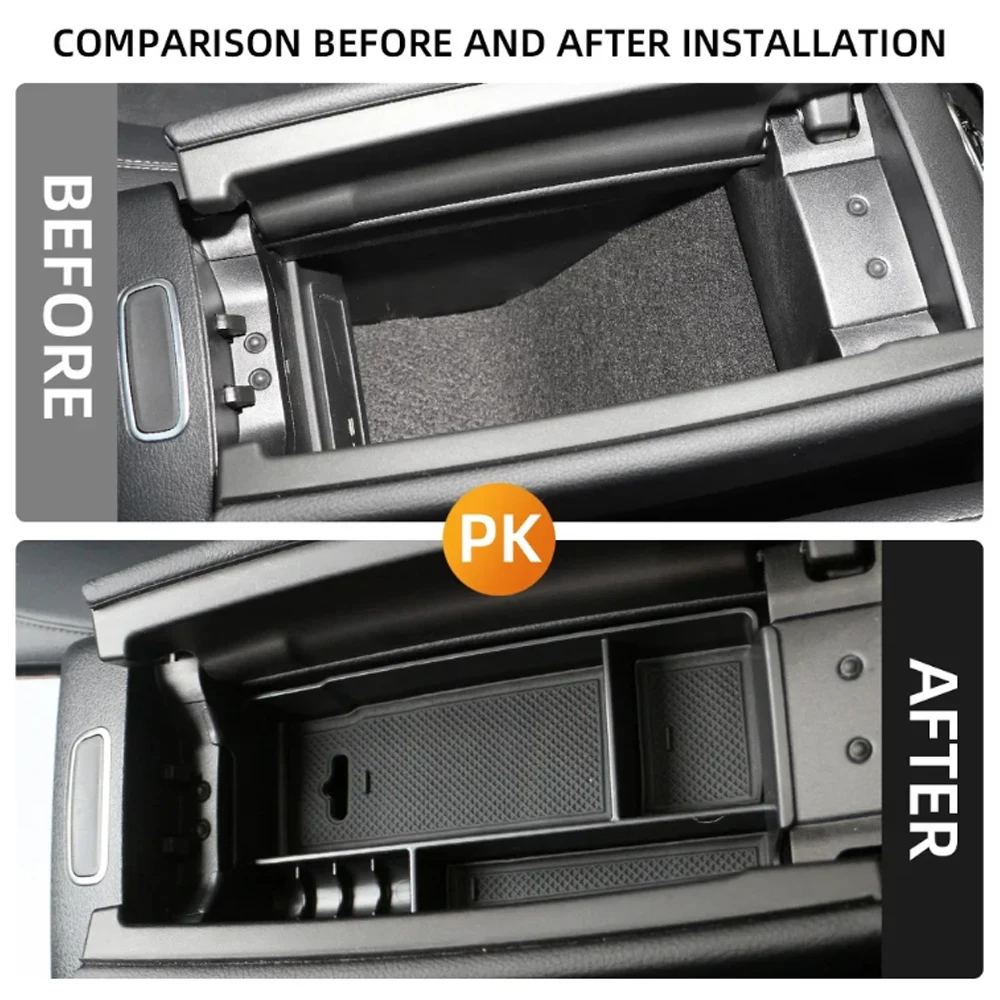 For Mercedes Benz GLB GLA CLA A B Class MB X247 H247 C118 W177 W247 Car Central Armrest Storage Box Container Tray