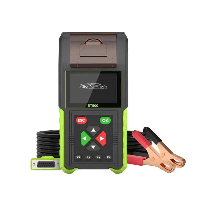 Car Battery Tester Automotive Diagnostic Tool Battery Analyzer Voltage Tester 12V 24V Digital Alternator Charging Cranking