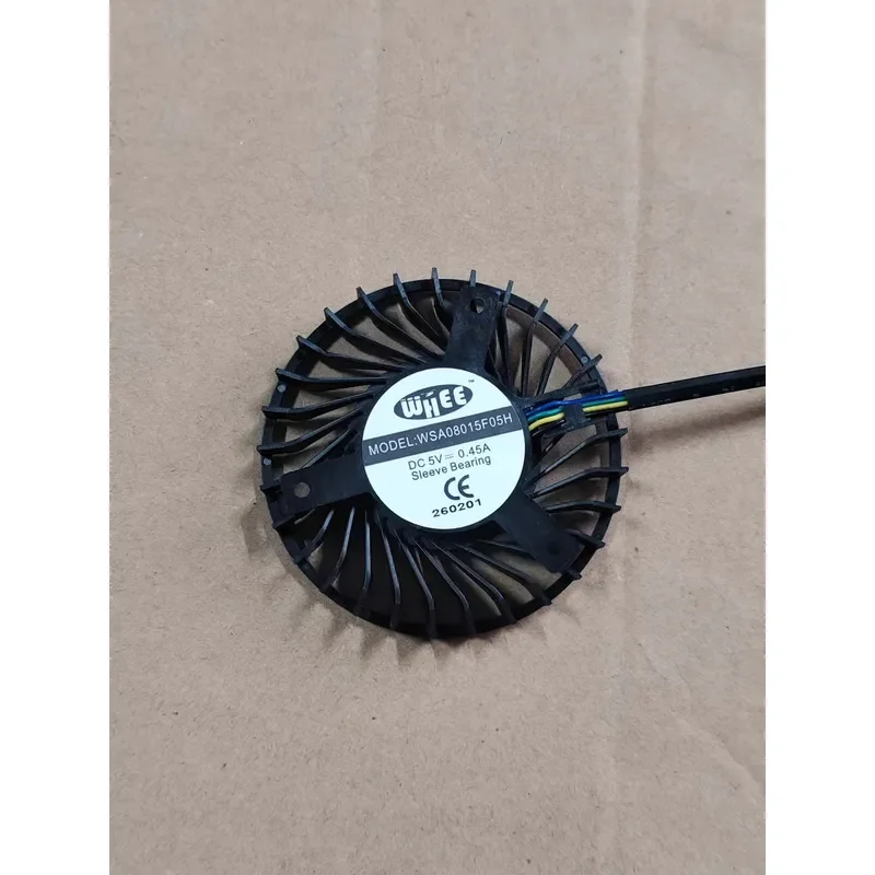 New Original WHEE WSA08015F05H 5V 0.45A Cooling Fan for Laptop CPU Cooler Replacement