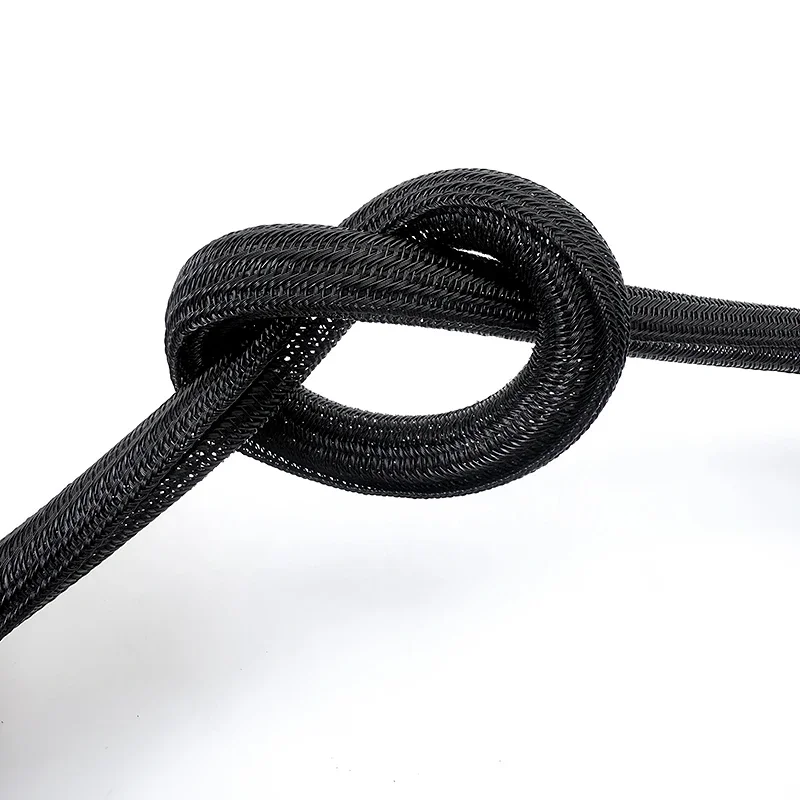 2/5M Split-Kabelschlauch 5mm ~ 50mm PET Geflochtener Isolierter Selbstschließender Schlauch USB-Kabelummantelung Stromkabel-Organizer Leitungsschutz – Detail 6