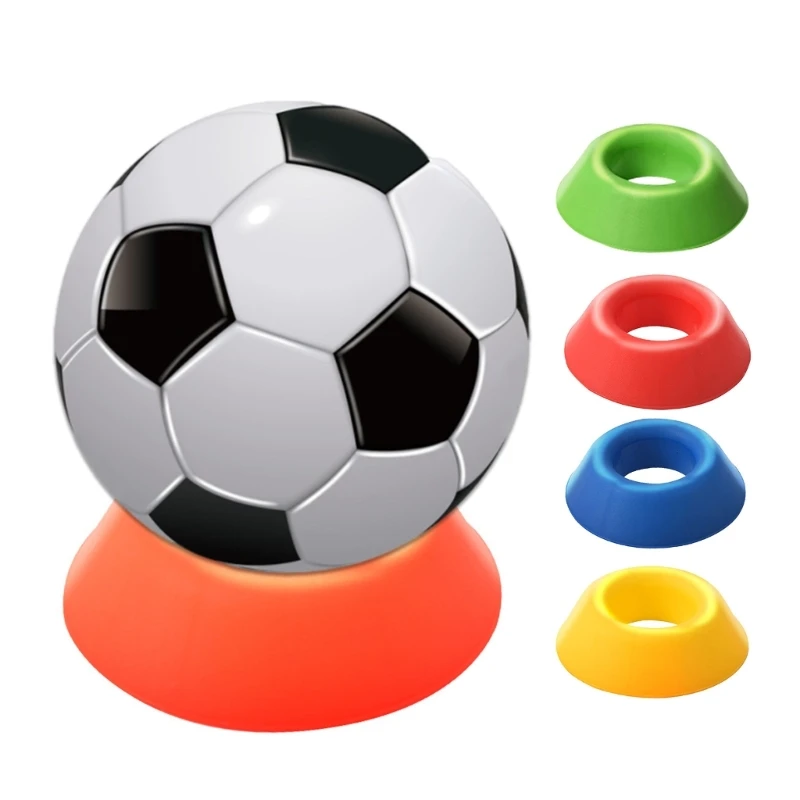 Round Football Dispaly Stand Tray Base Bracket Outdoor Sport Baseball Display Stand for Football Basketball Soccer Ball