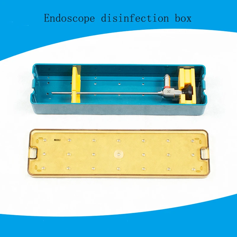 High performance polymer endoscope sterilizing box Nasal arthroscope otoendoscope ventriculoscopy sterilizing box