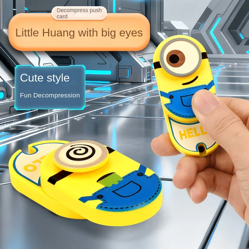 تململ مكافحة الإجهاد لعب الكبار إصبع سبينر تخفيف القلق لعبة المحمولة البوب المغناطيسي المنزلق ألعاب مكافحة الإجهاد لعب للهدايا #1