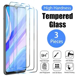 3Pcs Tempered Glass For Huawei P30 Lite P40 P50 P smart 2019 Screen Protector For Honor 10i 20i 20s 30 9A 9S 9C Glass