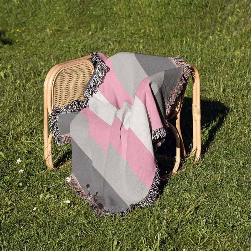 

Gaslight Gatekeep Girlboss Demigirl Pride Flag Демиманское Demifemale Demilass Demigal Жаккардовое тканое одеяло с бахромой