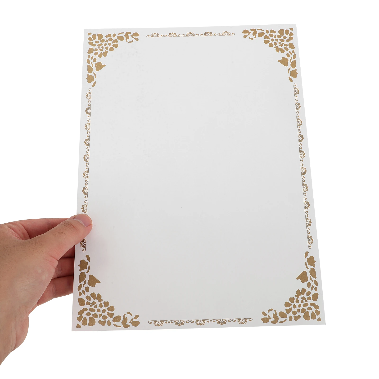 

10 шт. пустая сертифицированная бумага для печати диплома на награда формата А4, записываемые листы, профессиональное деловое выпускное использование