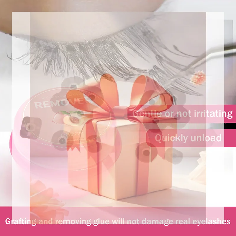 Crema removedora de pegamento para pestañas postizas de 5ml, transparente, profesional, de desprendimiento rápido, sin estimulación, herramientas de maquillaje