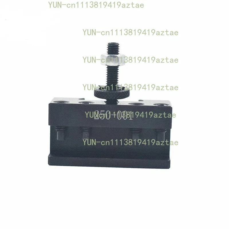 6Pcs/Set 250-000 High Precision  Quick Change Post Holder Kit Holder Mini Lathe Tool Post Lathe Tool Holder