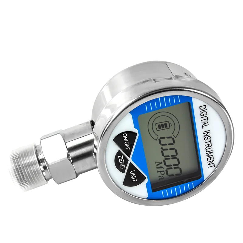 60mm Digital Pressure Guage LCD Display Pressure Manometer M20*1.5 Hydraulic Pressure Meter -1~600bar Pressure Gauge