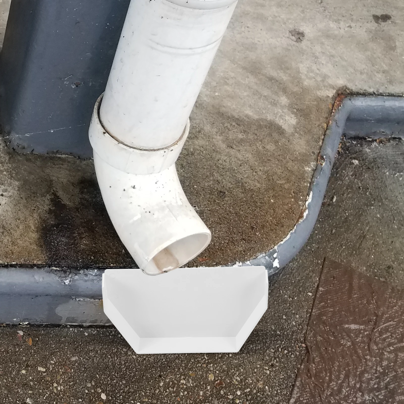 

PVC Gutter End Square Non Bucket Style Leak Proof Durable Plug Suitable Various Settings Easy Installation Drainage