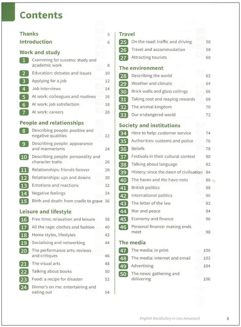 المفردات الإنجليزية في الاستخدام: كتاب متقدم مع الإجابات والكتاب الإلكتروني المحسن الطبعة الثالثة 9781316630068
