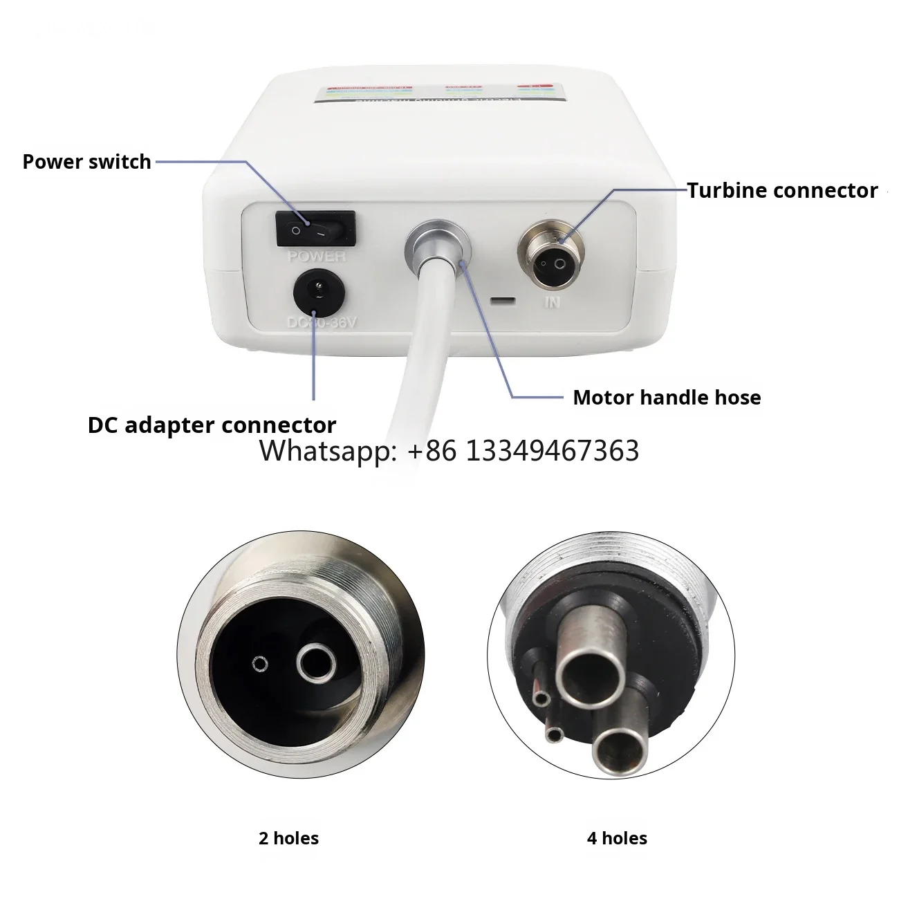 Fiber Optic Carbon-Free Brush Grinding Machine 1:1 1:5 4:1 Contra Metal Plastic Electric Motor Handpiece Oral Special