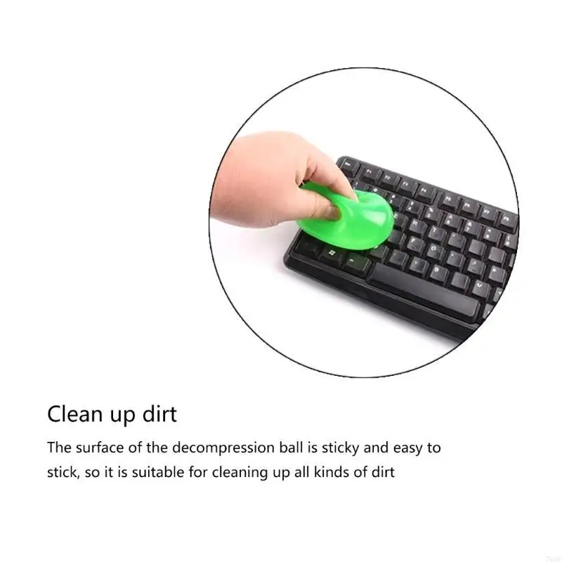 

76HF Lovely Fat Ball Memory Rebounding Toy for Men Women Ball Toy 2.3inch