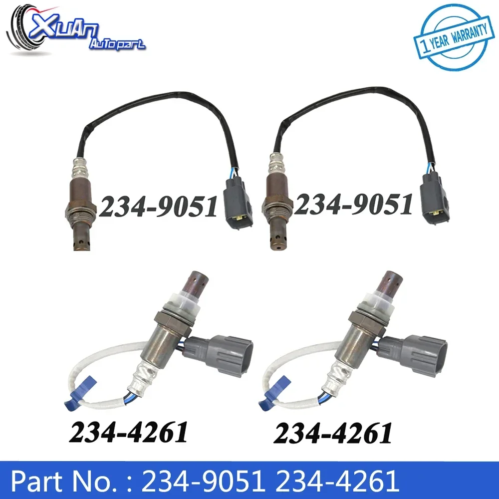 XUAN Up+Downstream Front Left Oxygen Sensor 234-9051 234-4261 For Toyota Tacoma 4Runner FJ Cruiser 4.0L 2005-2007 8946704020