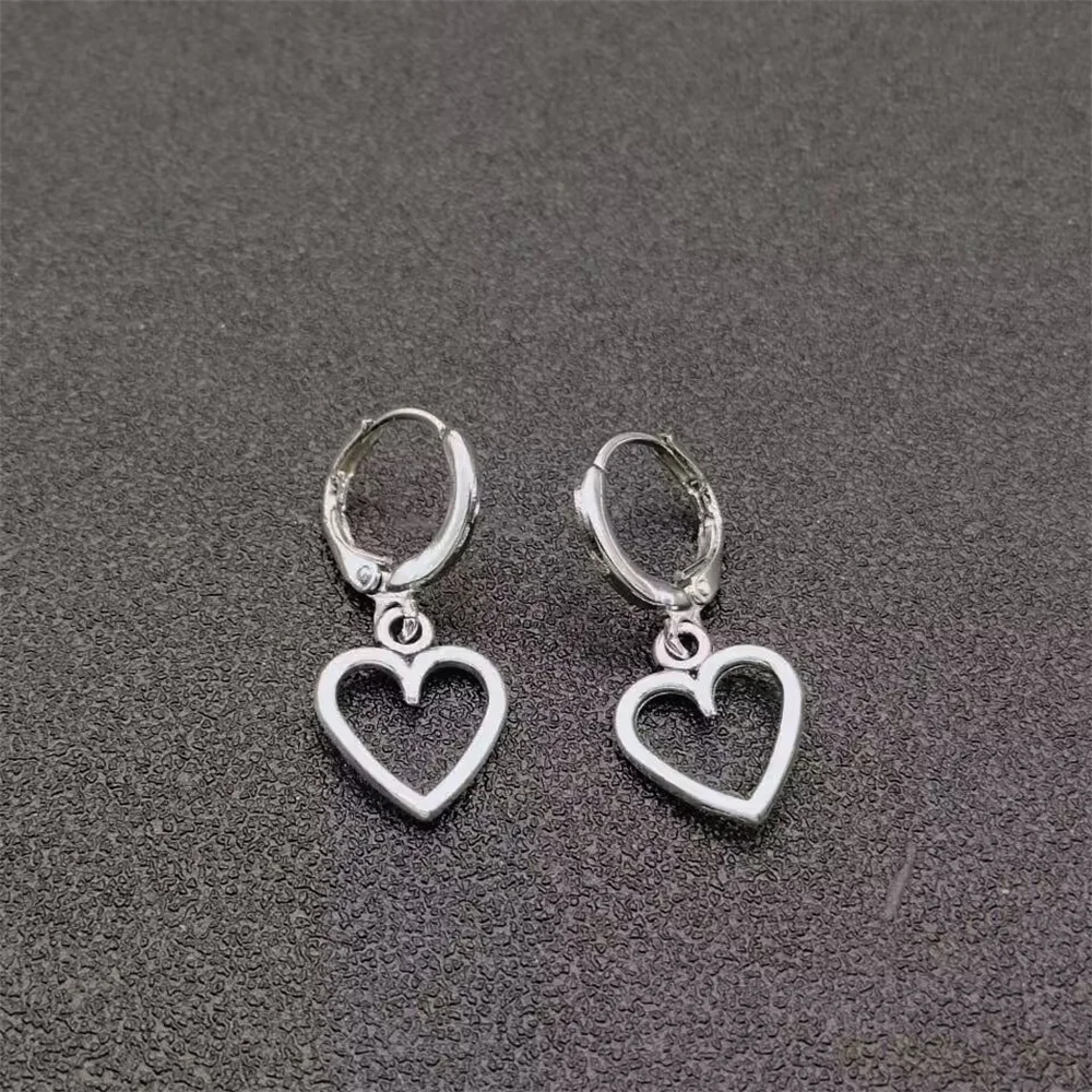Модные-серьги-в-форме-сердца-милая-Минималистичная-женская-серебряная-подвеска-y2k-ювелирные-изделия-в-подарок