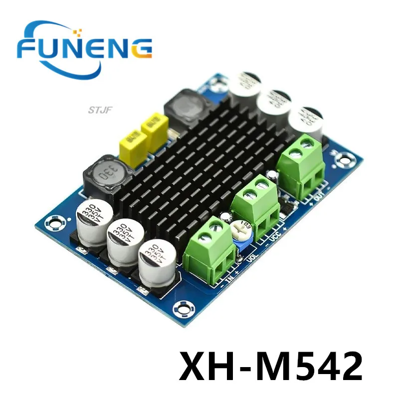 1 pz XH-M542 DC 12-26 V 100 W Scheda amplificatore audio di potenza digitale a canale mono