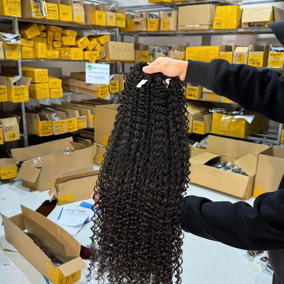 

30, 40 дюймов, 100% пучки человеческих волос, бразильские 3 4 пучка, глубокая волна, 16А, вьющиеся волосы, плетение волос, наращивание волос, необработанные парики из натуральных волос