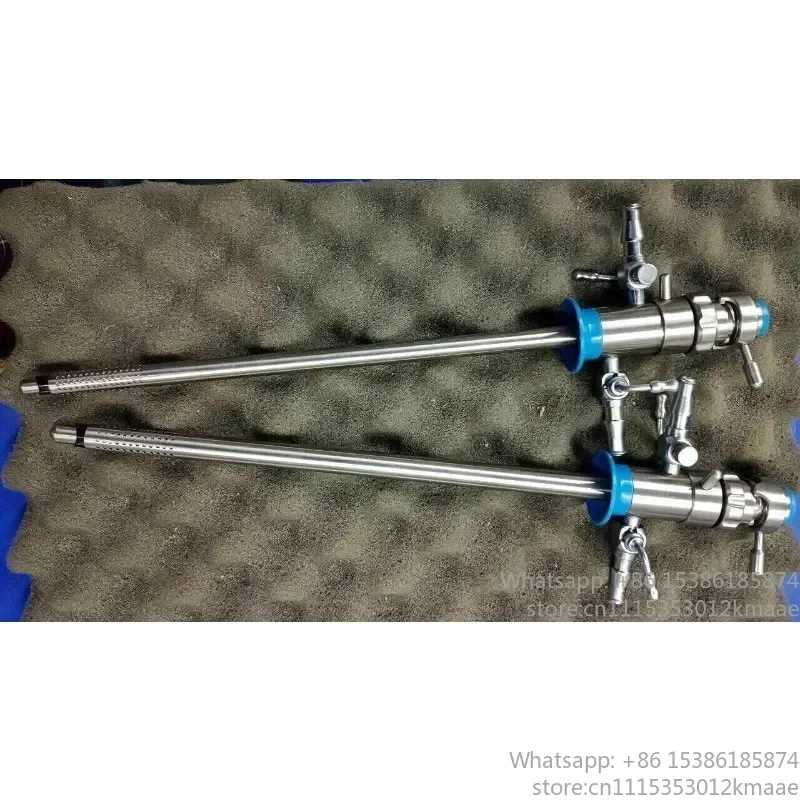2-Piece Stainless Steel Resectoscope TURP Set: Inner/Outer Sheath & Obturator (4mm, 2.9mm), CE Certified 5