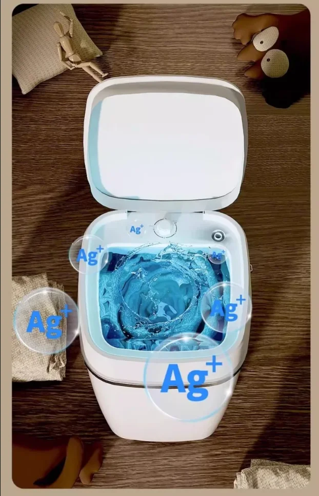 

220V German VCJ Large Capacity Washing Machine Semi Automatic for Kids Underwear Home Use AN