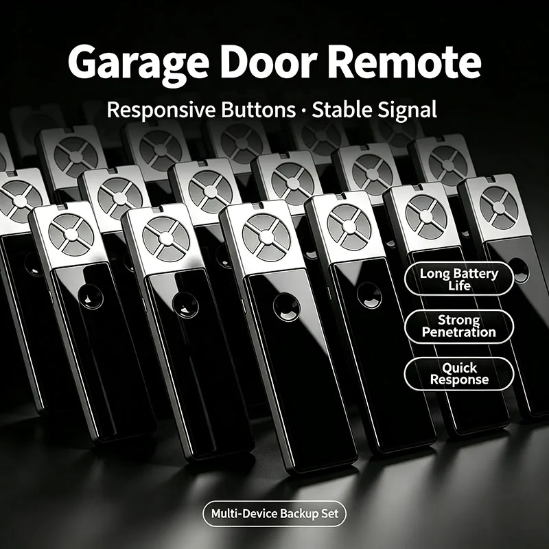1-20PCS 433MHz TX4UNI TX4EV TX2EV TX4UNIF TX4UNIS TX4RUNI TX2REV Garage Door Opener Remote Control 4 Channel Gate Remote Control