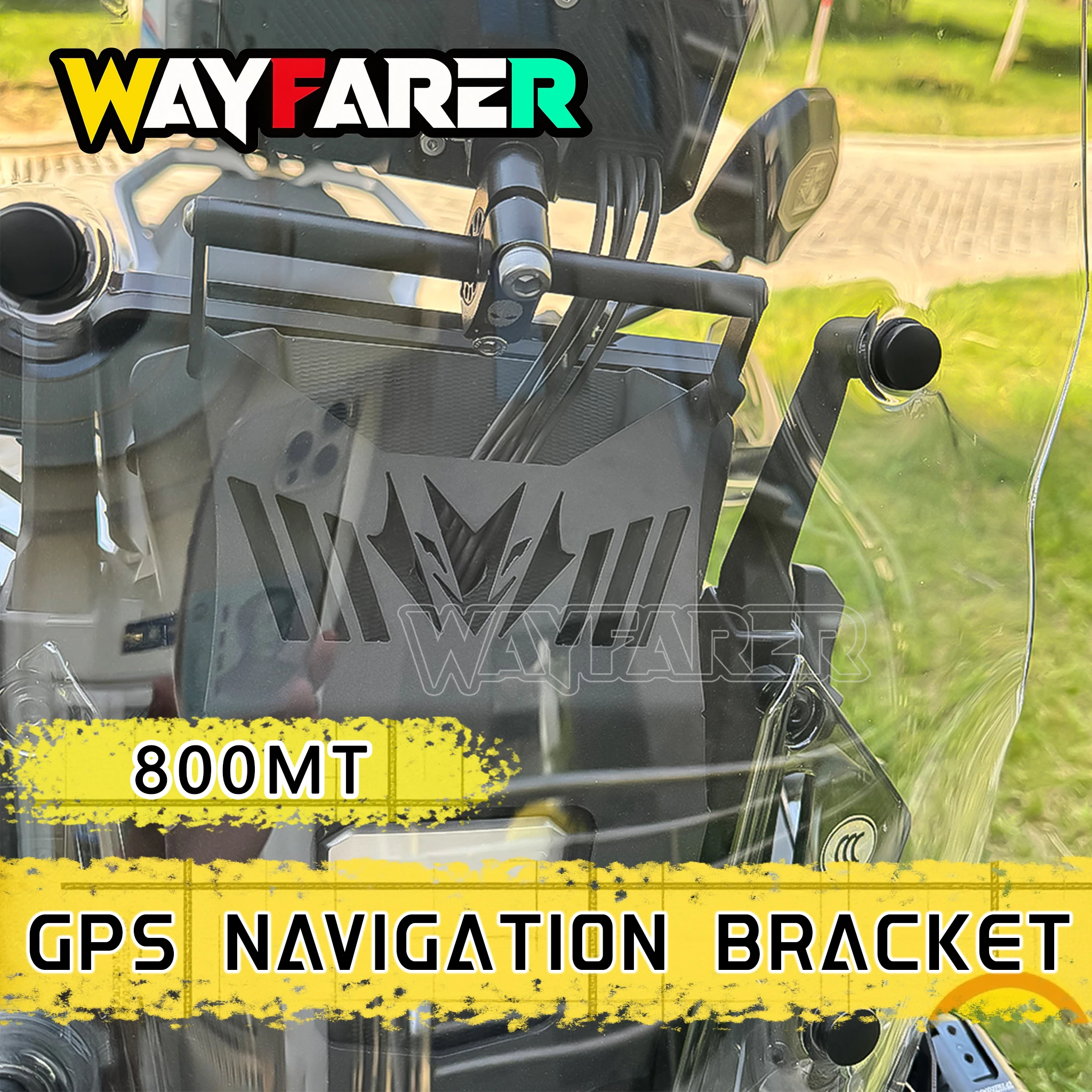 2023 2024 2025 For 800MT 800MT-X MTX800 MT800 Motorcycle Accessories GPS Mobile Phone Navigation Bracket Part