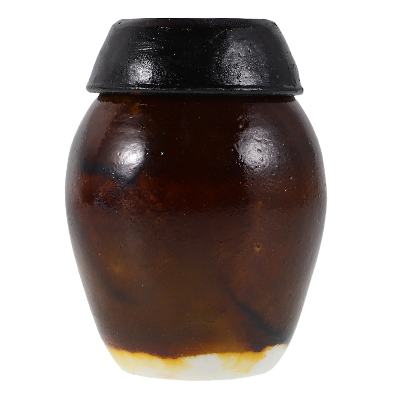 

Mini Traditional Fermenting Crock Miniature Jar Decorative Kitchen Prop Pickling Storage Container Korean Decor Dollhouse