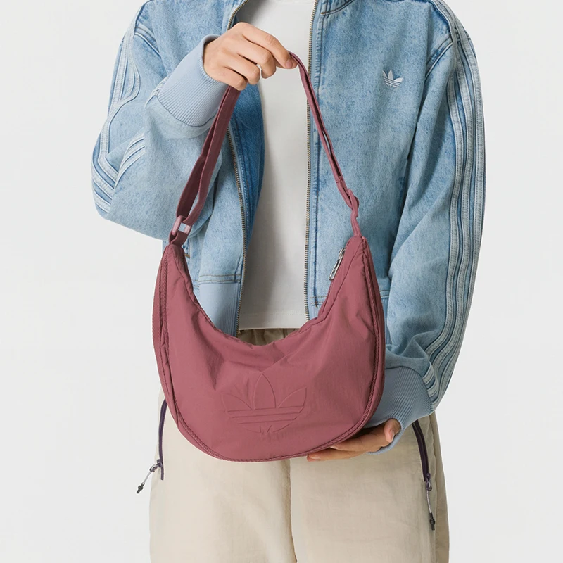 Adidas Shoulder Bag, Men's and Women's Bag, Crossbody Bag, Outdoor Leisure Bag, Fitness Running Small Bag Kr9047-1