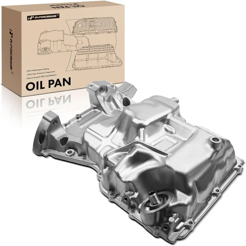 

A-Premium Engine Oil Pan Sump with Drain Plug Compatible with Civic 2016 2017 2018 2019 2020 L4 2.0L