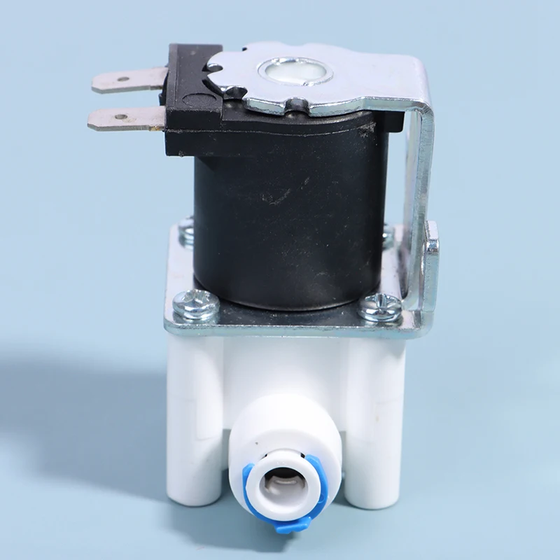 Inlet Solenoid Valve 12V/24V Pure Water Machine, Water Purifier, Reverse Osmosis 2-point Quick Connect Valve Switch 1PC