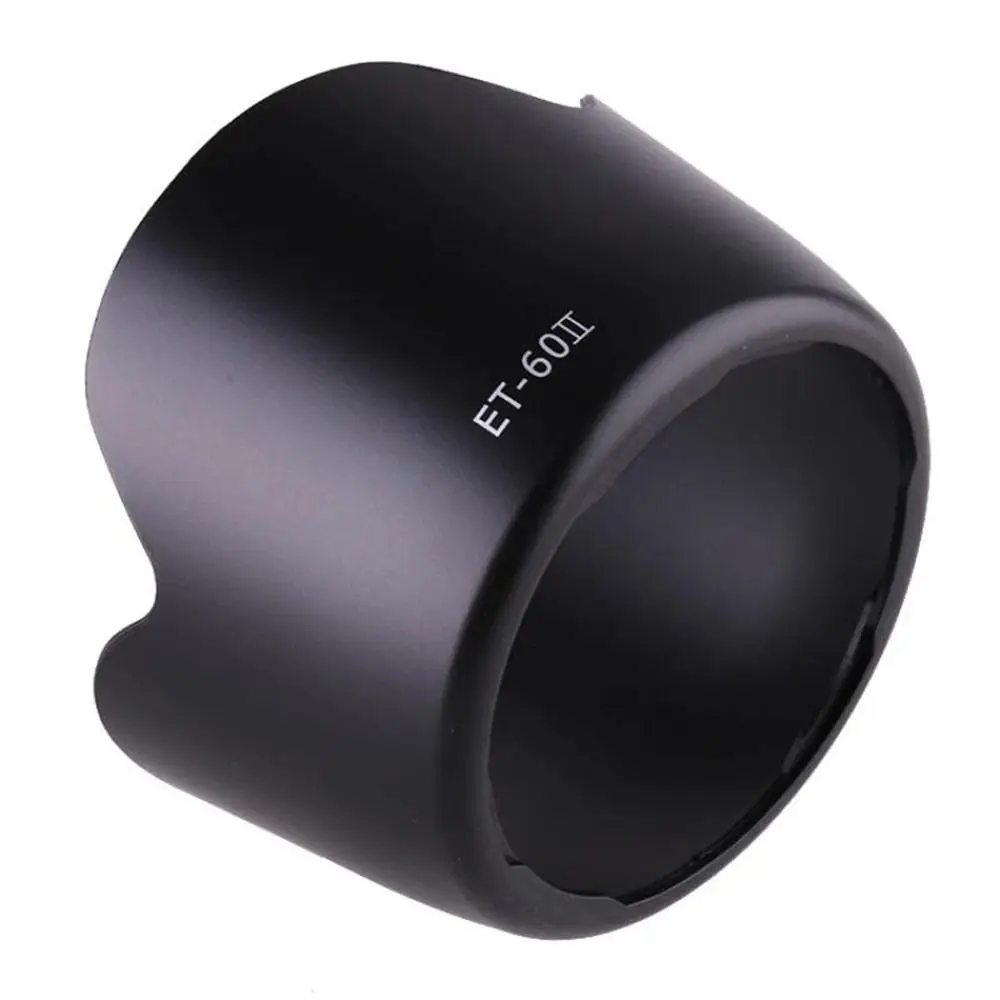 Camera Accessories 75-300MM II Lens Hood 90-300MM ET-60 II Camera Hood 58mm Reversible 58mm Lens Hood for 55-250MM