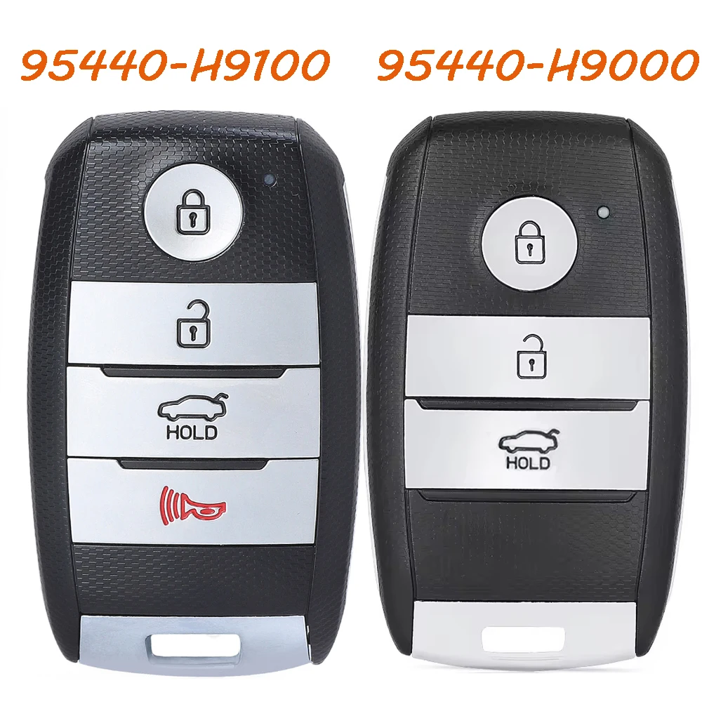 

KEYECU 95440-H9000 95440-H9100 for Kia Rio 2017 2018 2019 Smart Remote Control Key Fob 433MHz SYEC3FOB1611